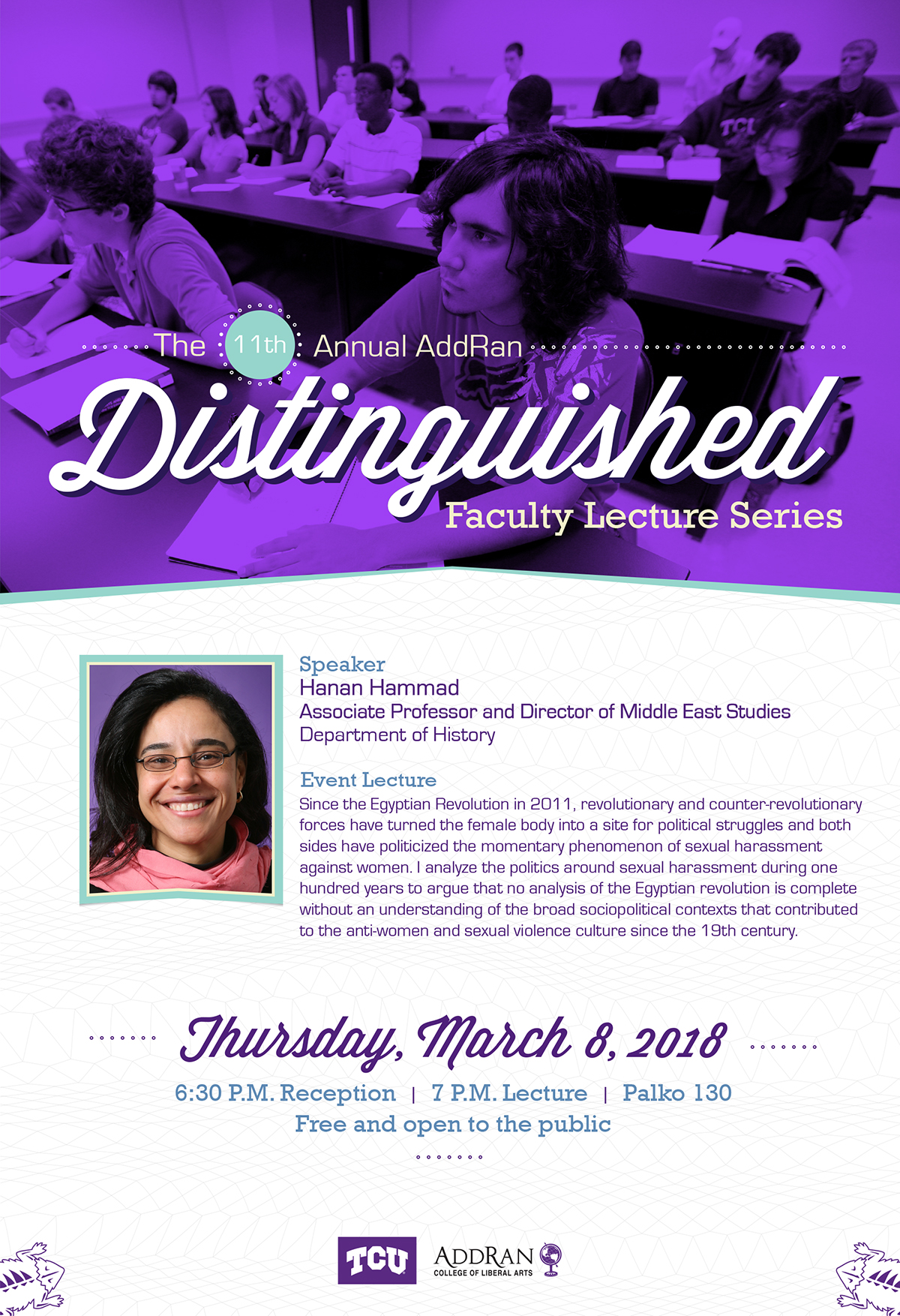 Distinguished Lecture Series Spring 20182