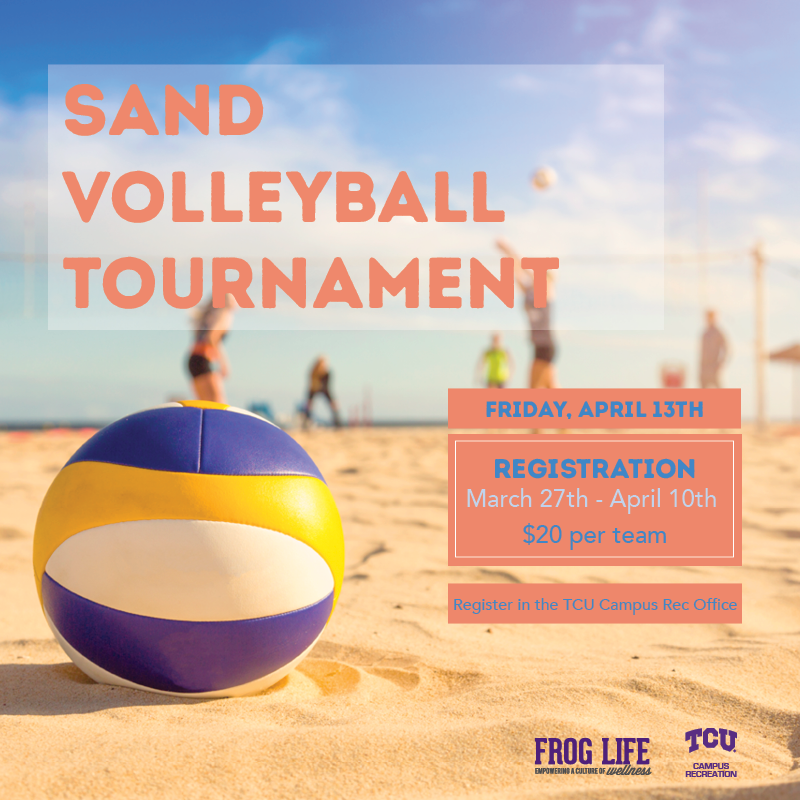 What2Do@TCU | Intramural Sand Volleyball Registration
