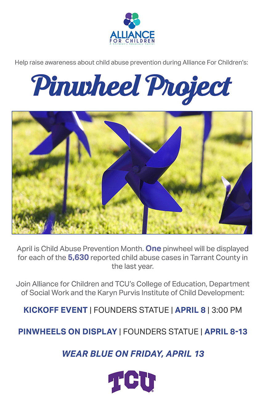 2018 Pinwheel Project Flyer