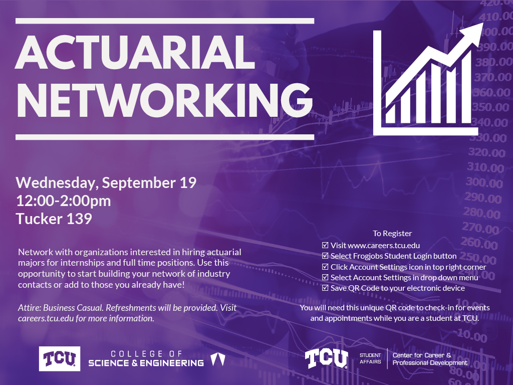 Actuarial Networking-students