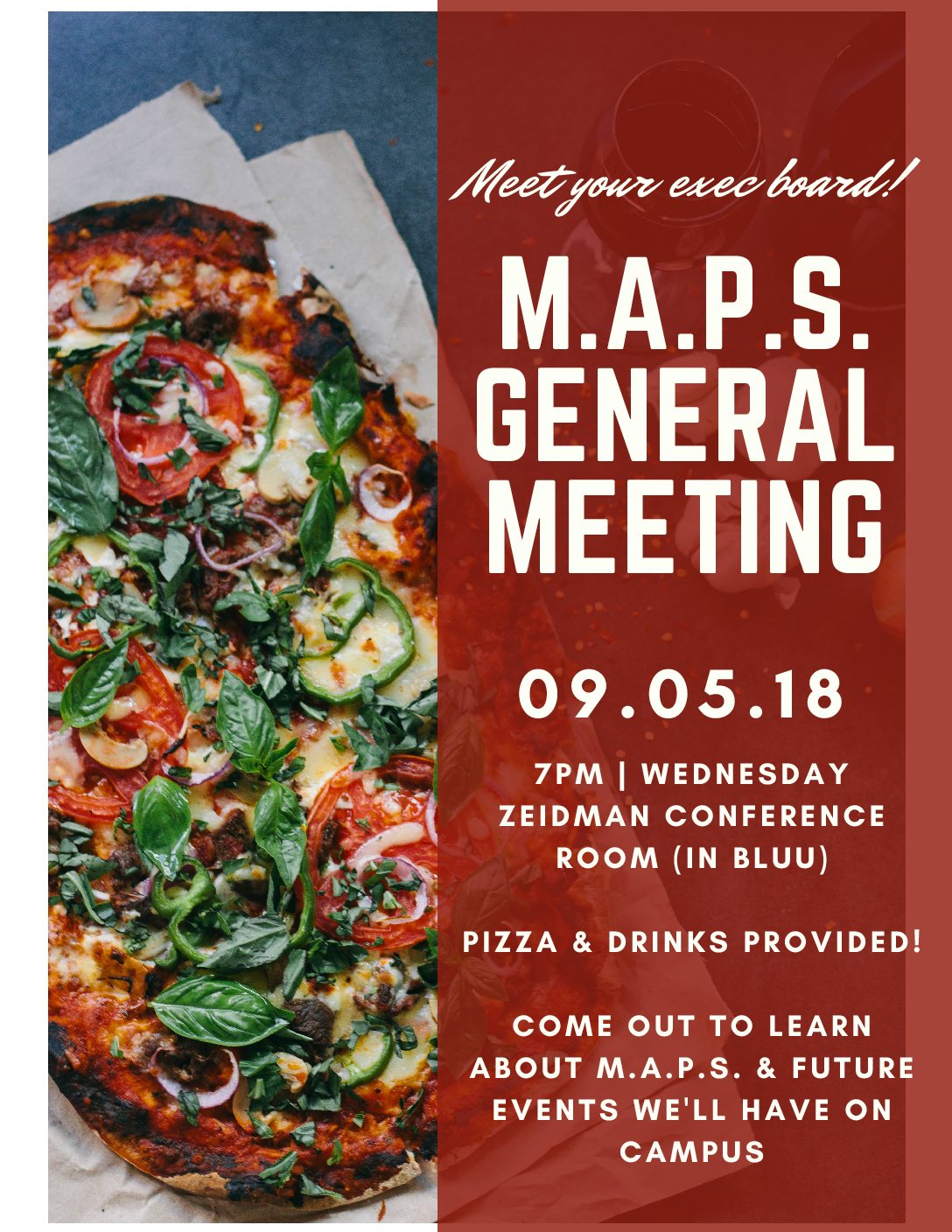 MAPS General Meeting Flyer 2018
