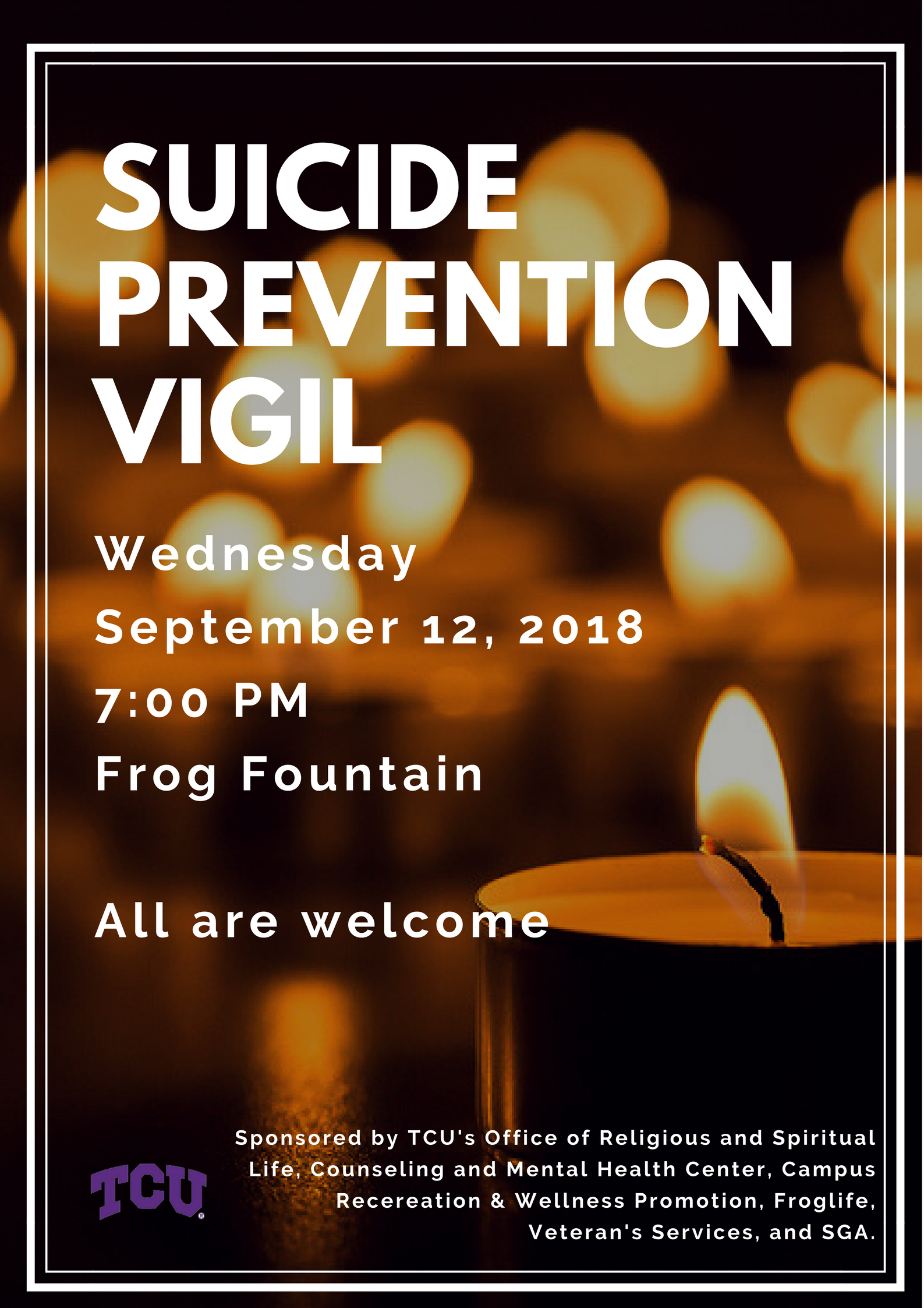 Suicide Prevention Vigil 2018