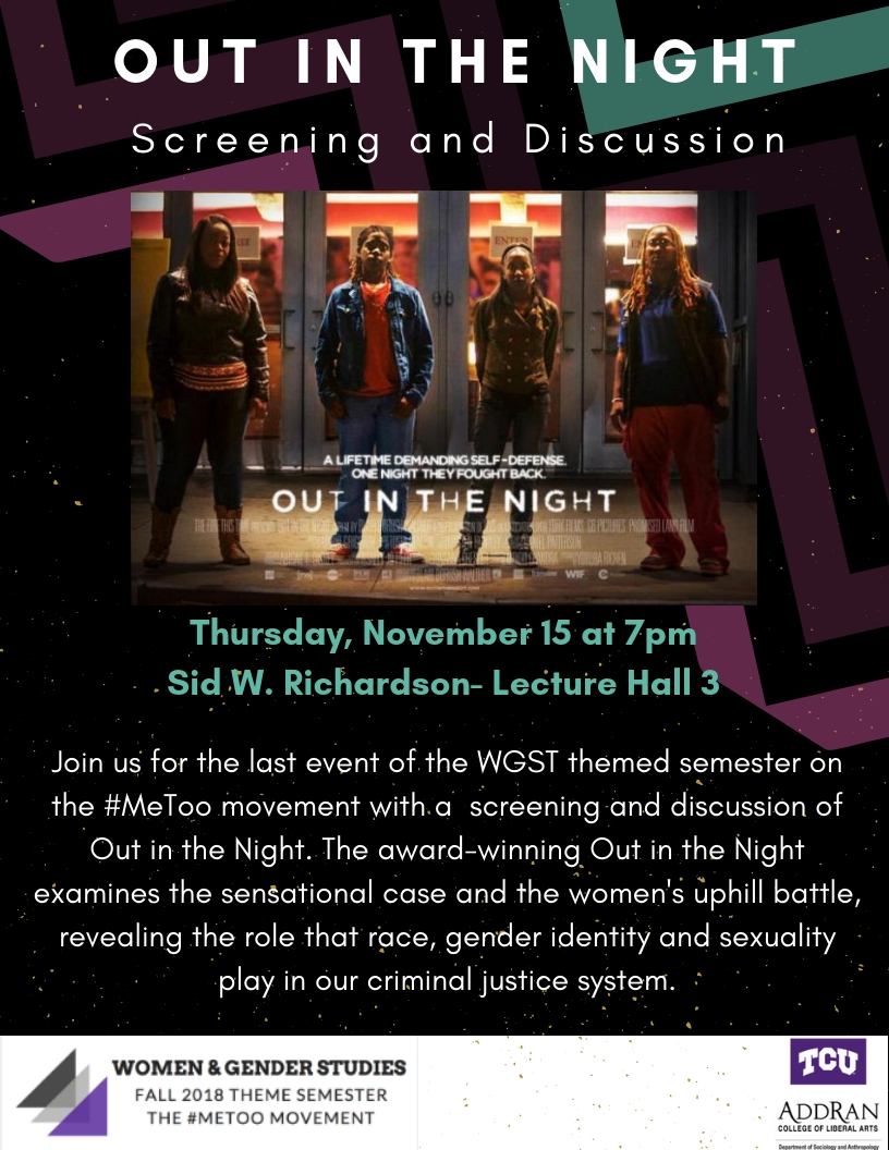Out in the Night Screening Out in the Night Screening