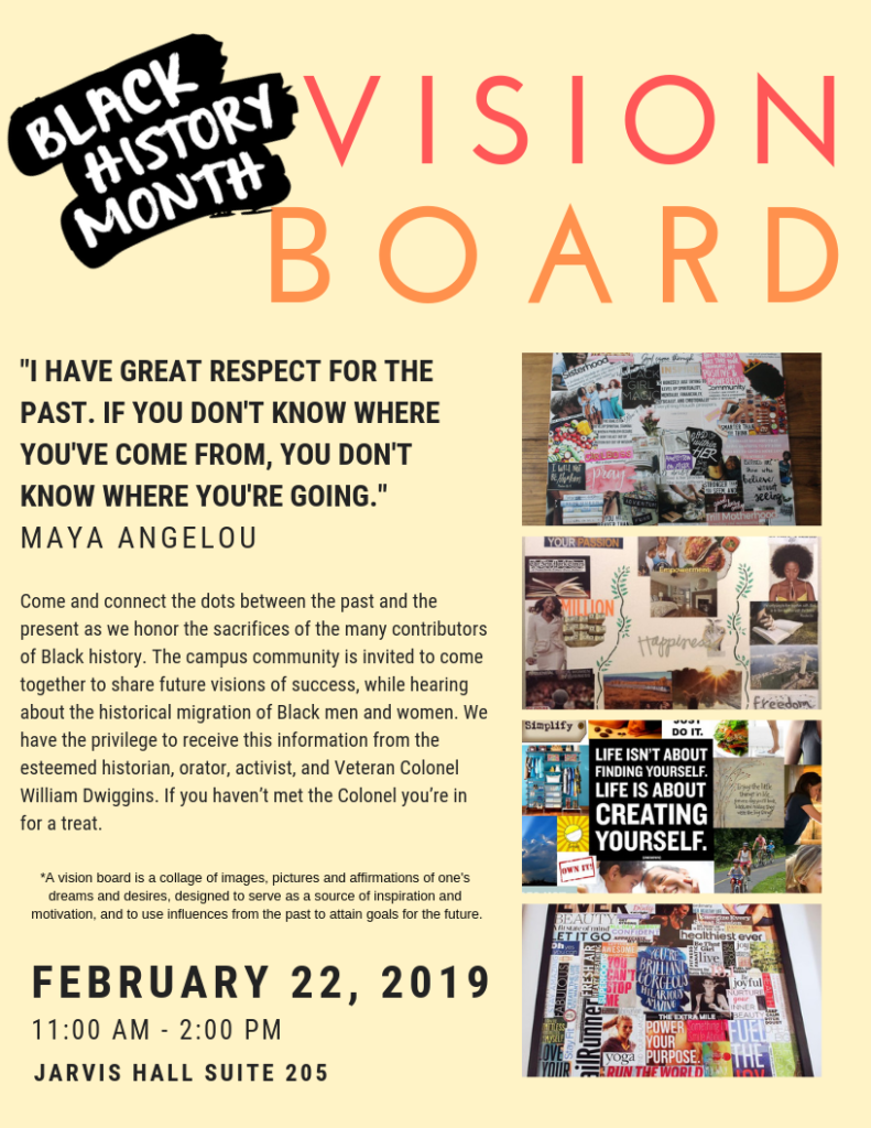 Black Vision Board 