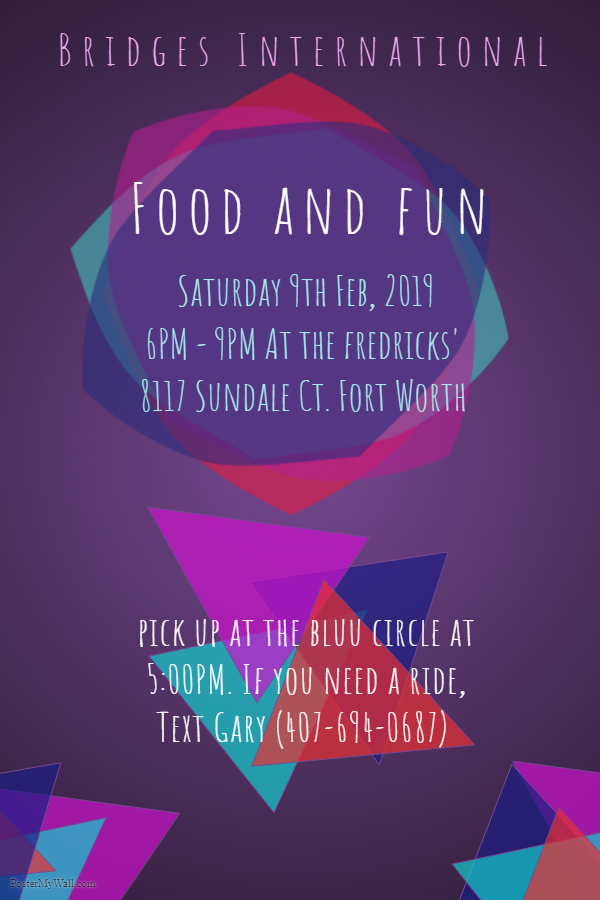 Food and Fun Flyer