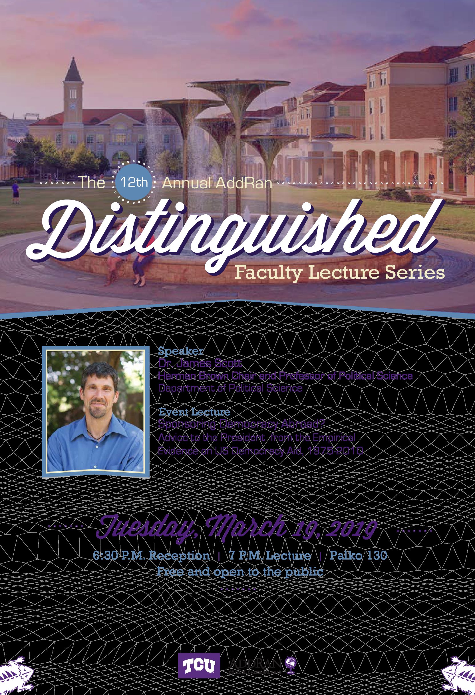 Distinguished Lecture Series Spring 2019