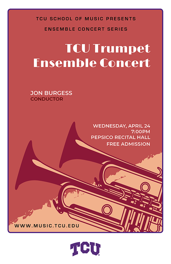 TCU Trumpet Ensemble Concert_flyer