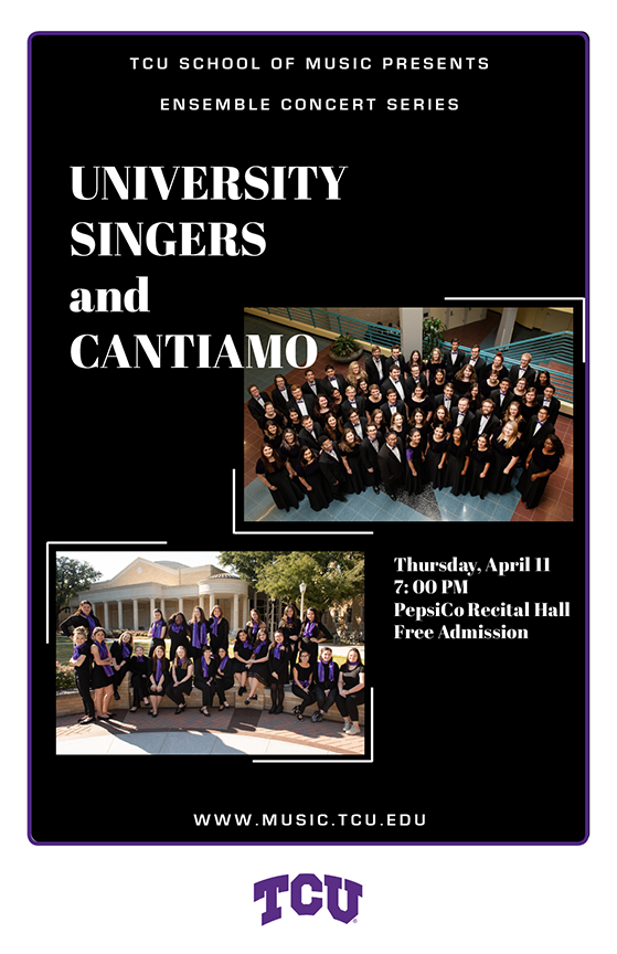 University Singers and Cantiamo_flyer