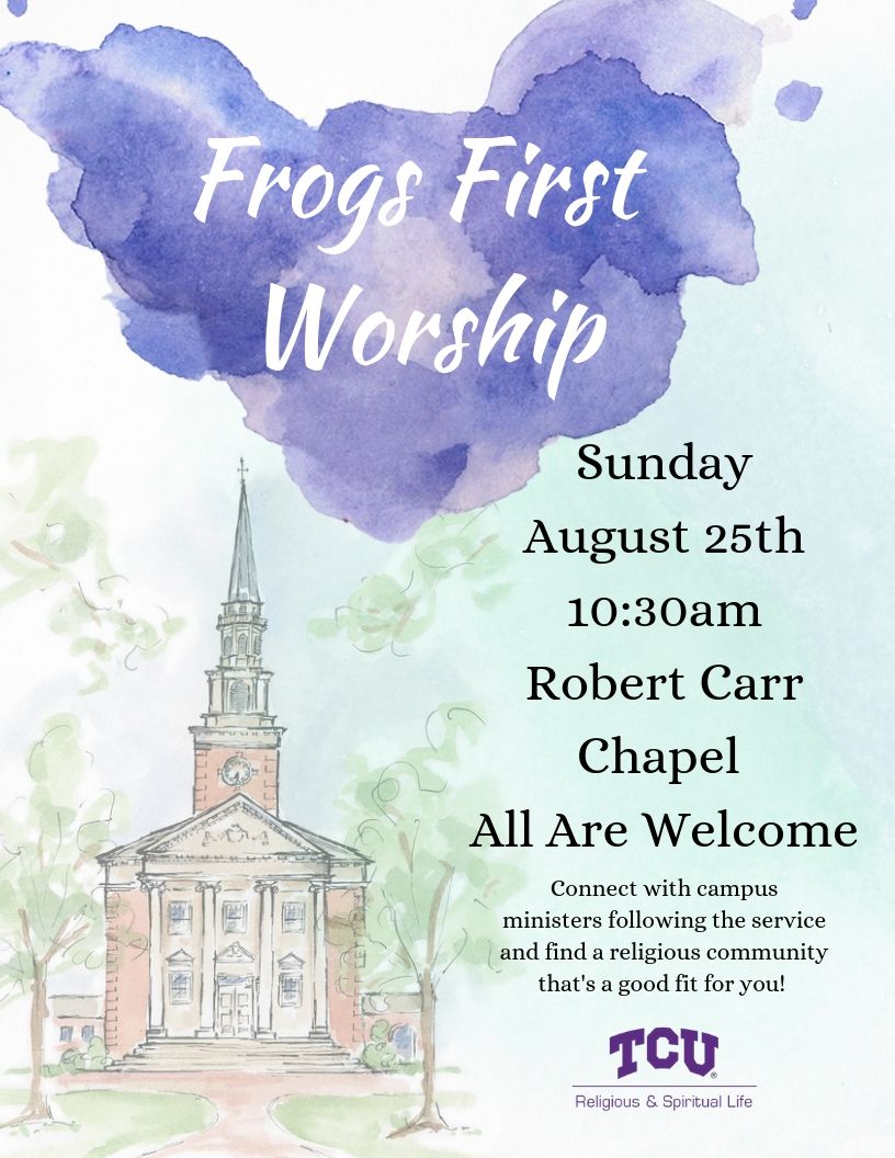 Frogs First Worship 2019