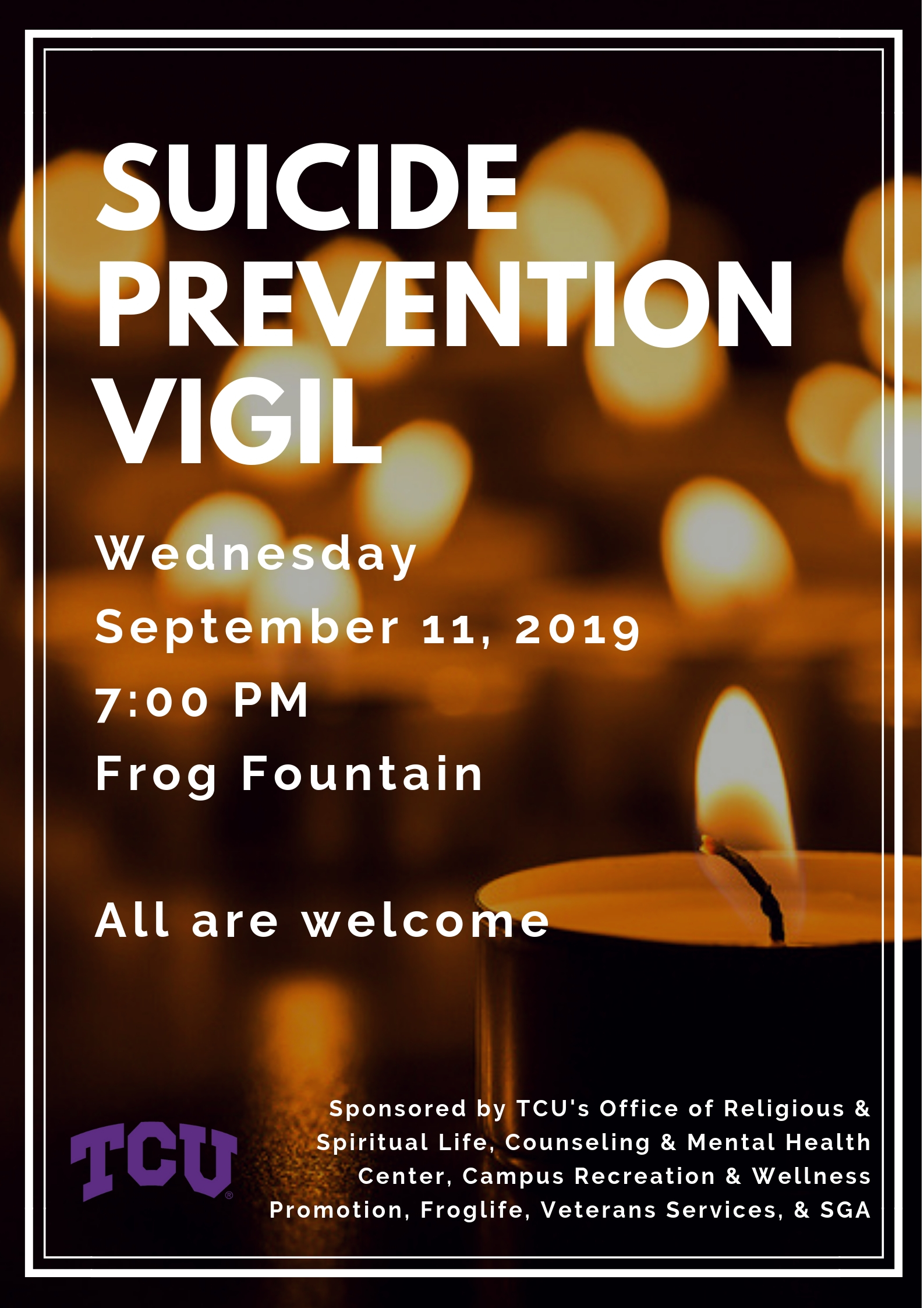 Suicide Prevention Vigil 2019