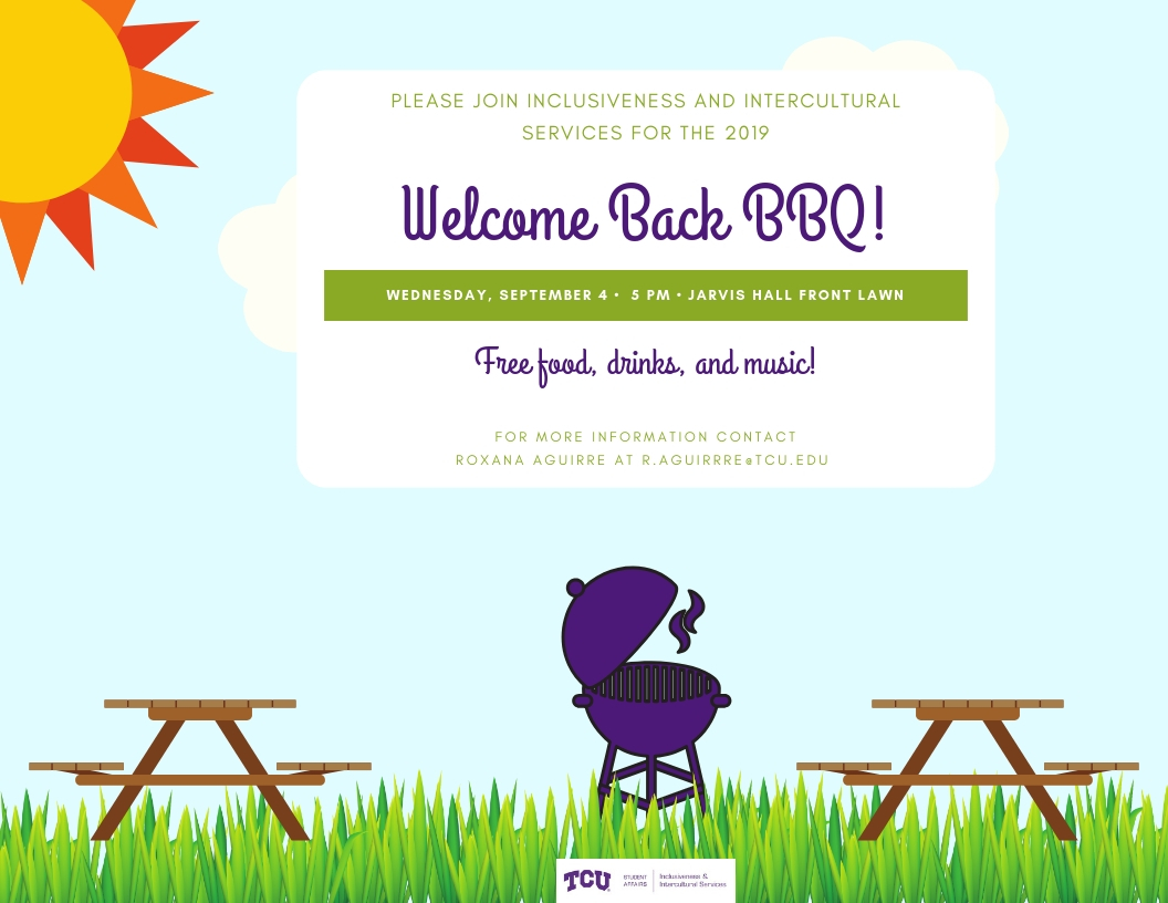 Welcome Back BBQ 2019 8.5 X 11