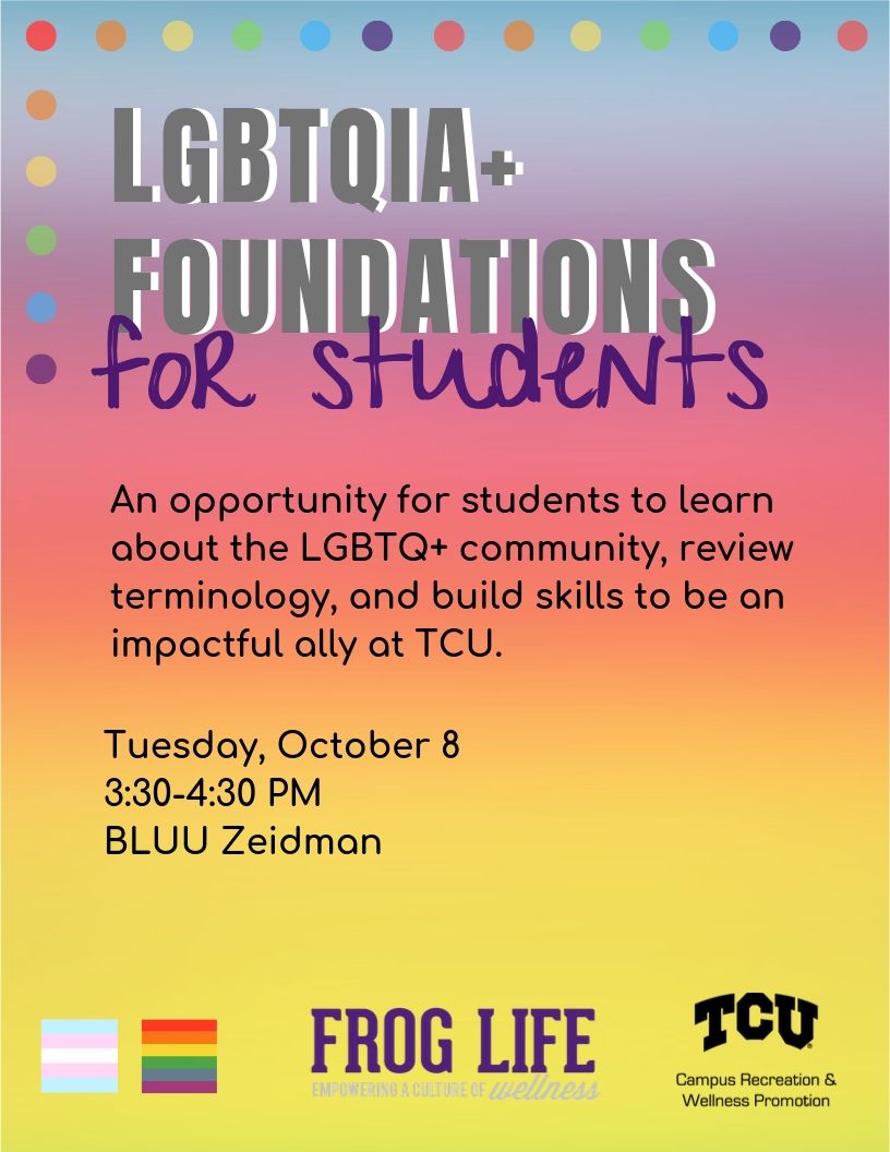 LGBTQIA+ Foundations