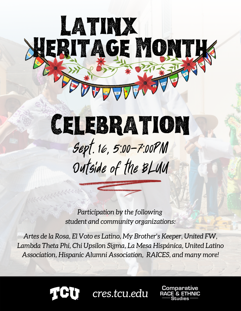 [flyer] Latinx Heritage Month