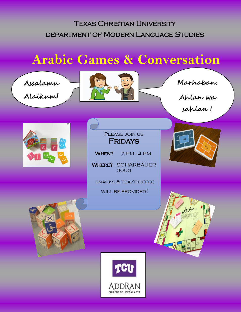 Arabic Games &amp; Conversations