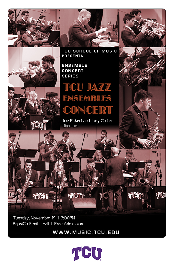 ECS_TCU Jazz Ensembles Concert_111919_flyer