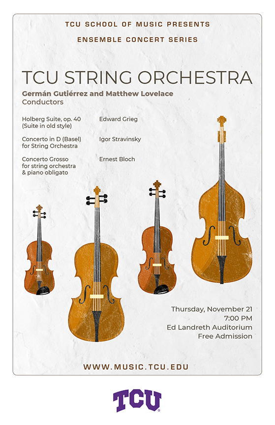 ECS_TCU String Orchestra_112119_flyer
