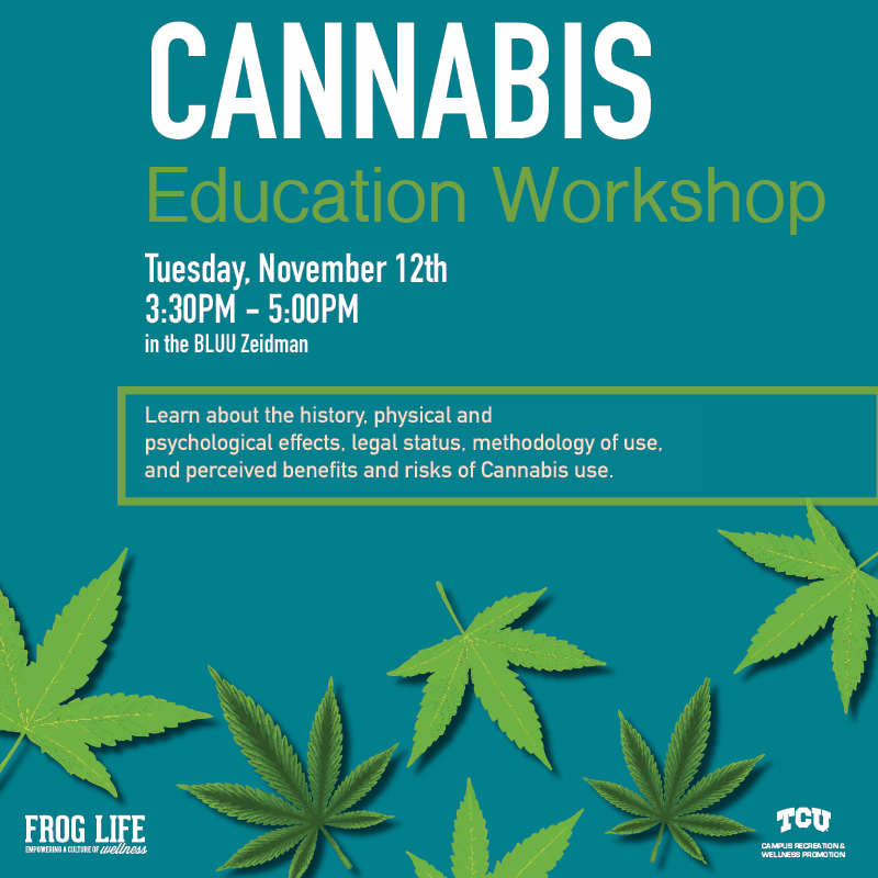 What2Do@TCU | Cannabis Education Workshop