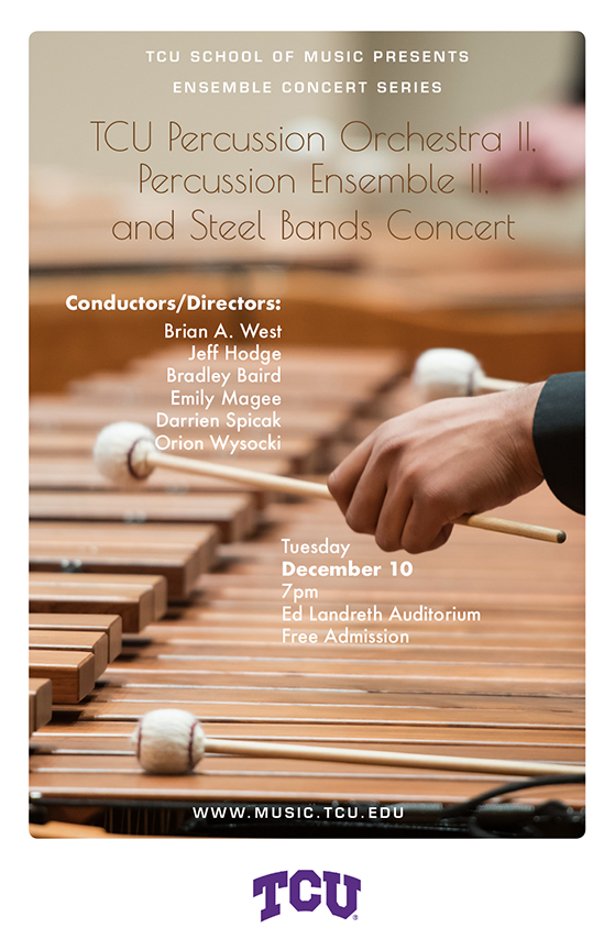 ECS_Percussion Orchestra_121019_flyer