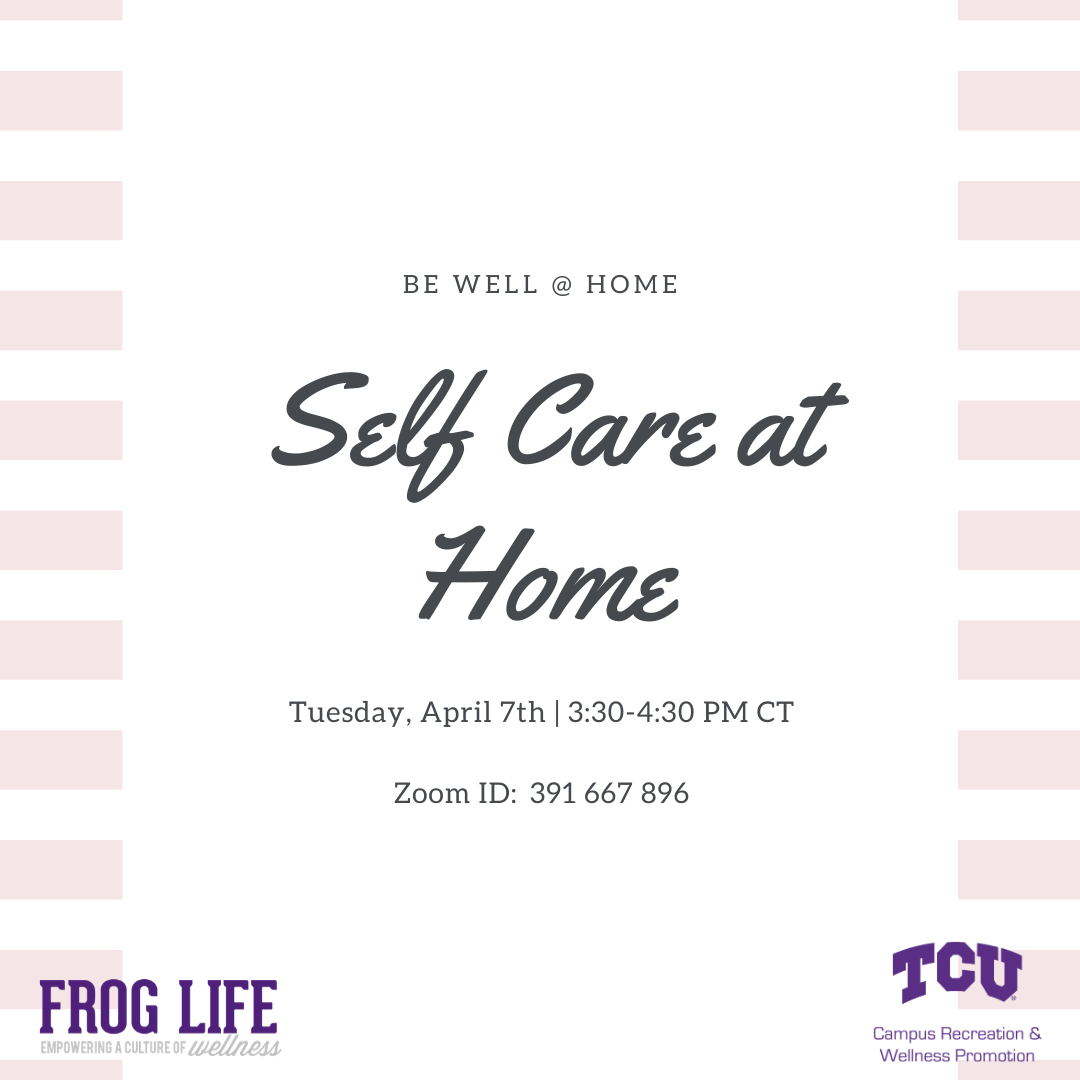 Self Care at Home (April 7)-2