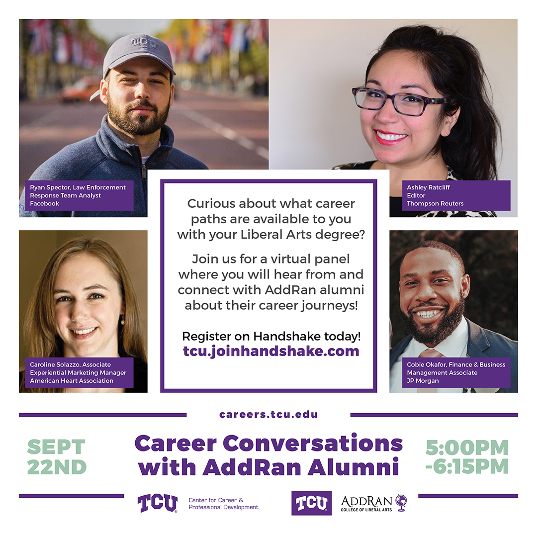 Final Career Conversations with AddRan Alumni