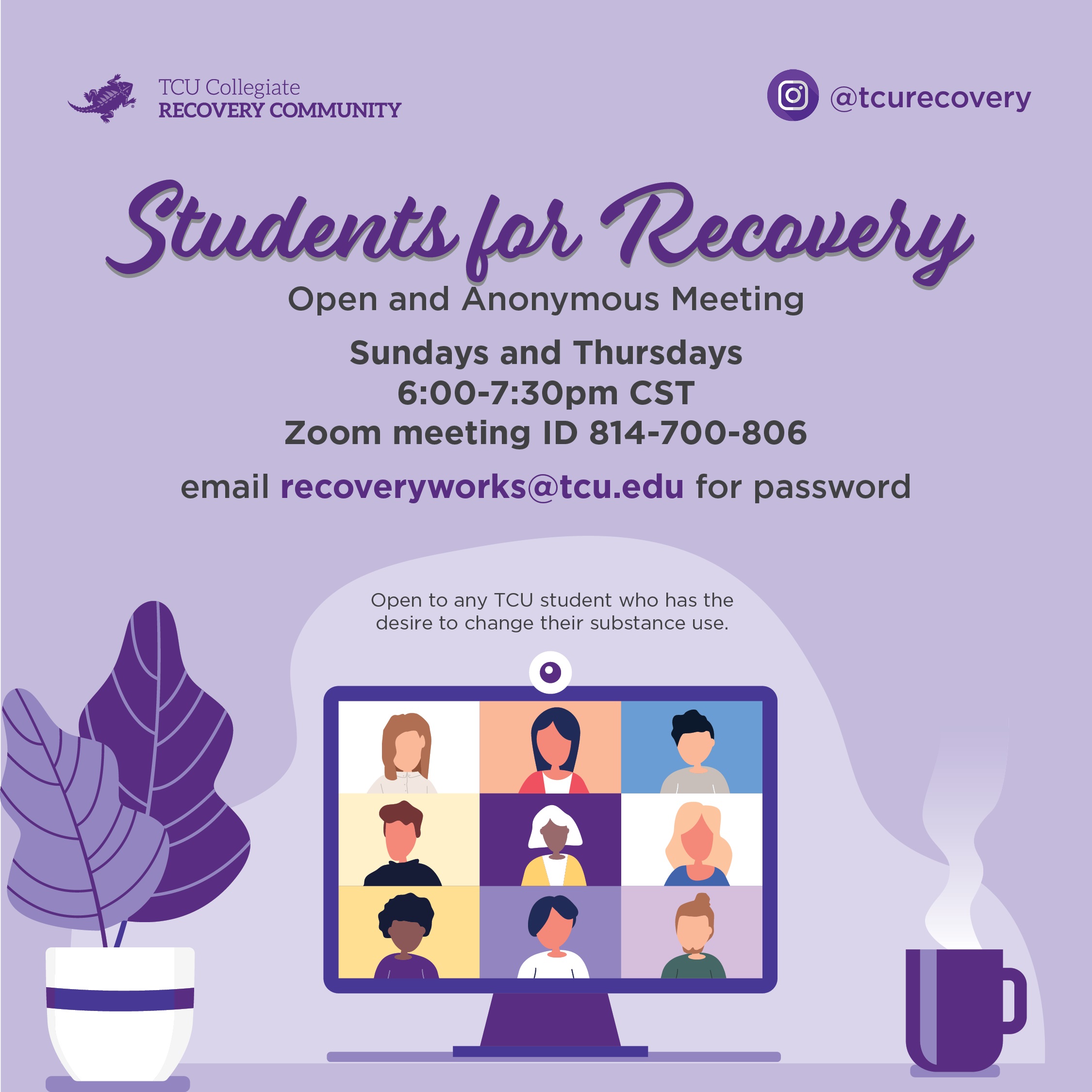 Sundays and Thursdays CRC Sundays and Thursdays CRC
