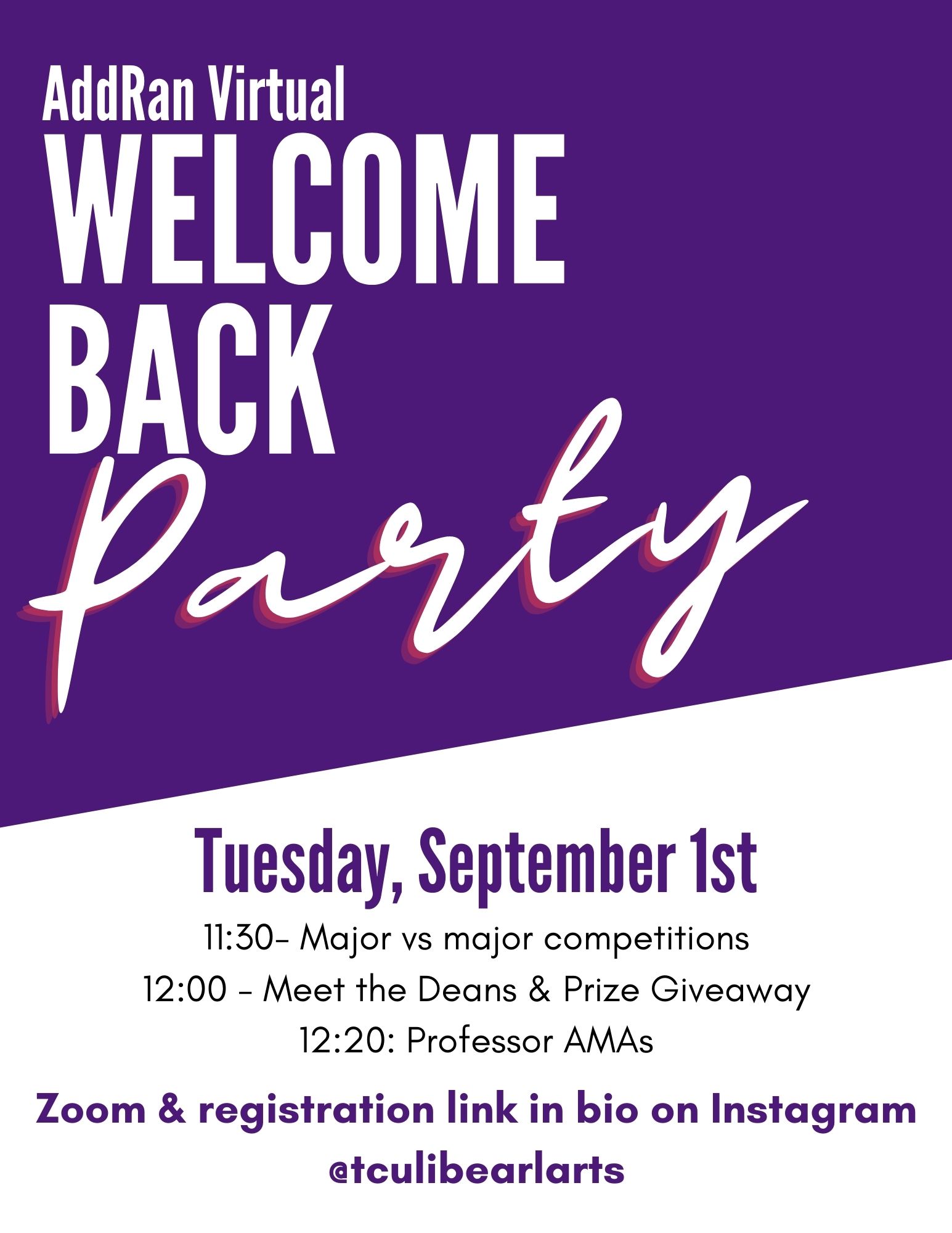 Welcome Back party