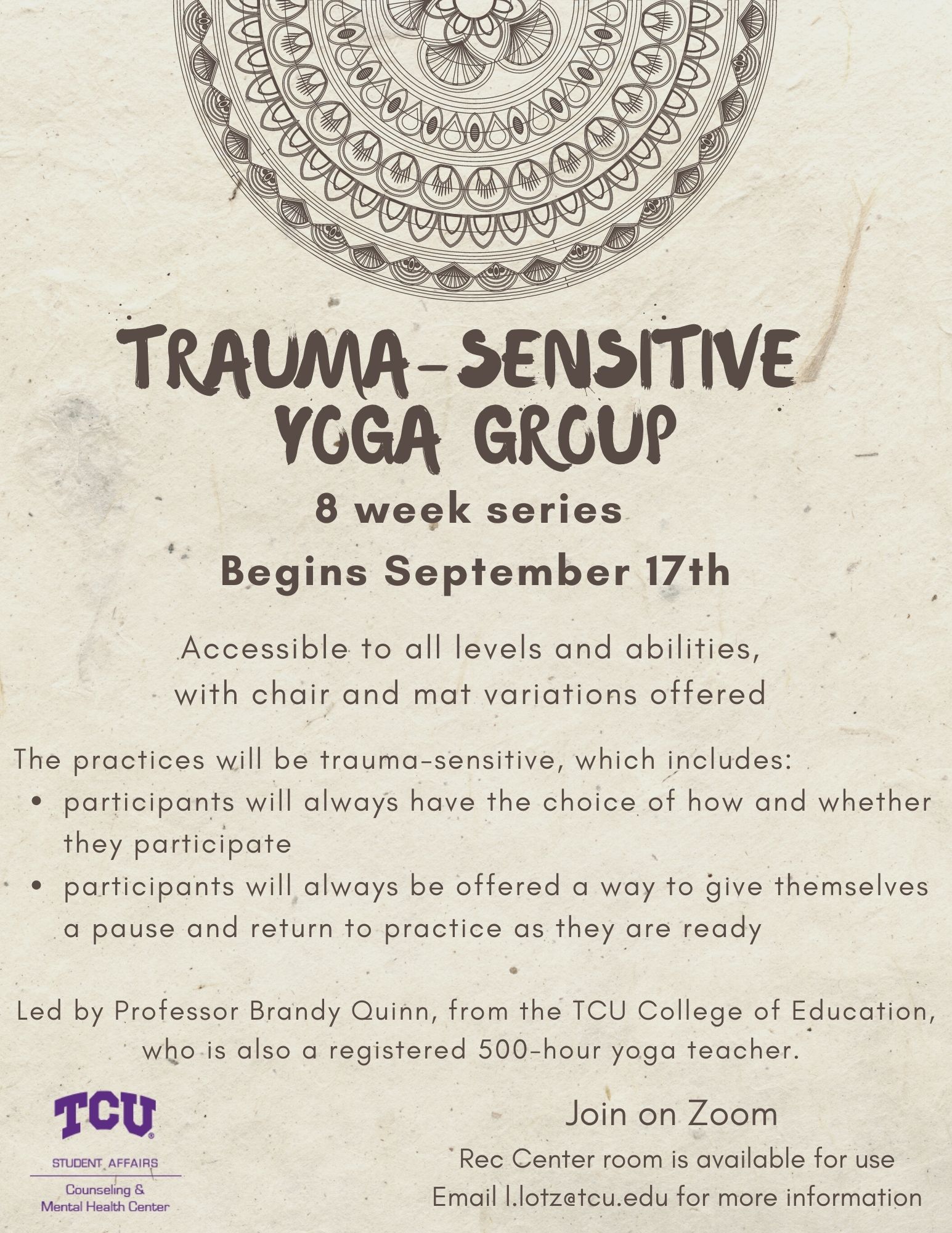 Trauma-Sensitive Yoga Group (1)