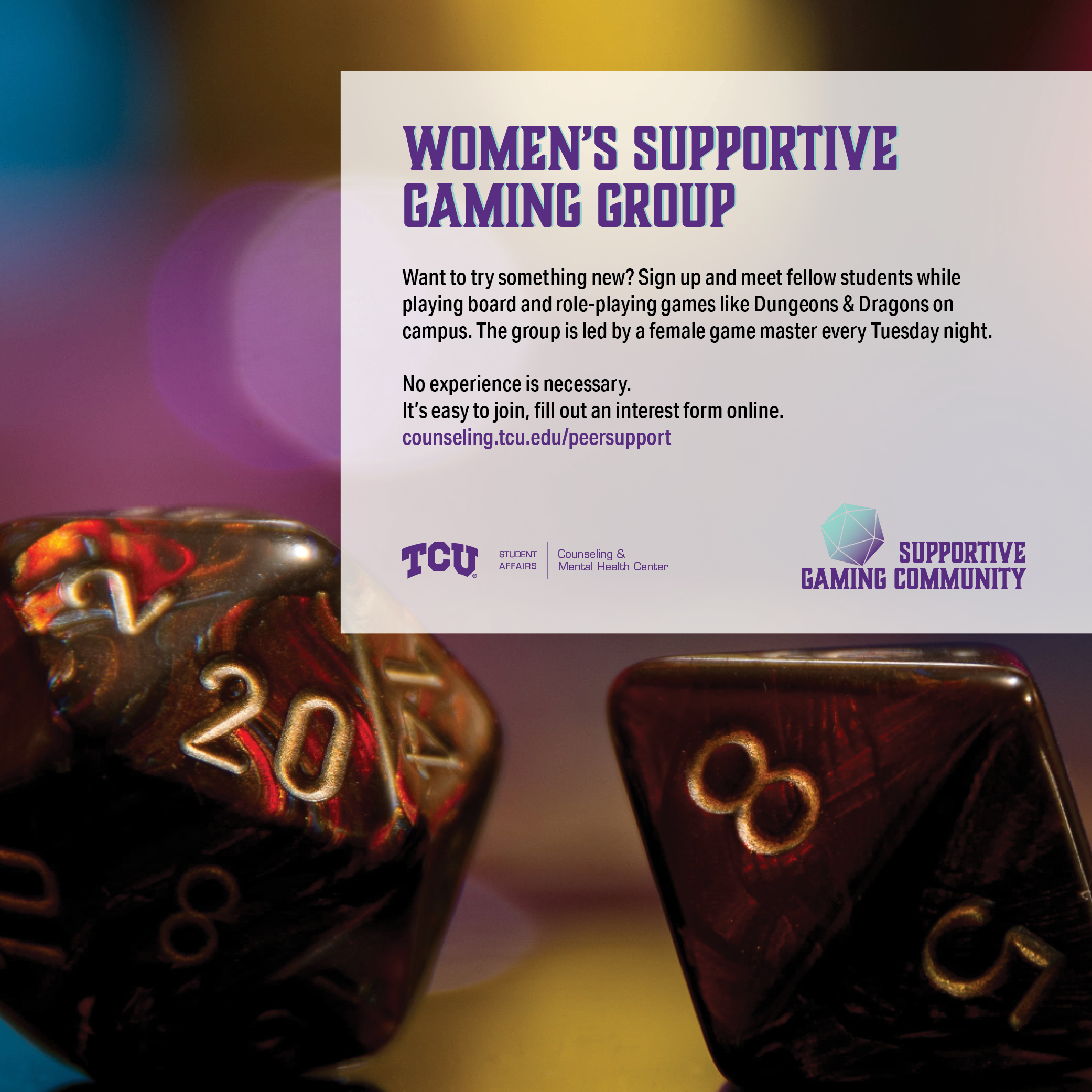 Womens Supportive Gaming-Square