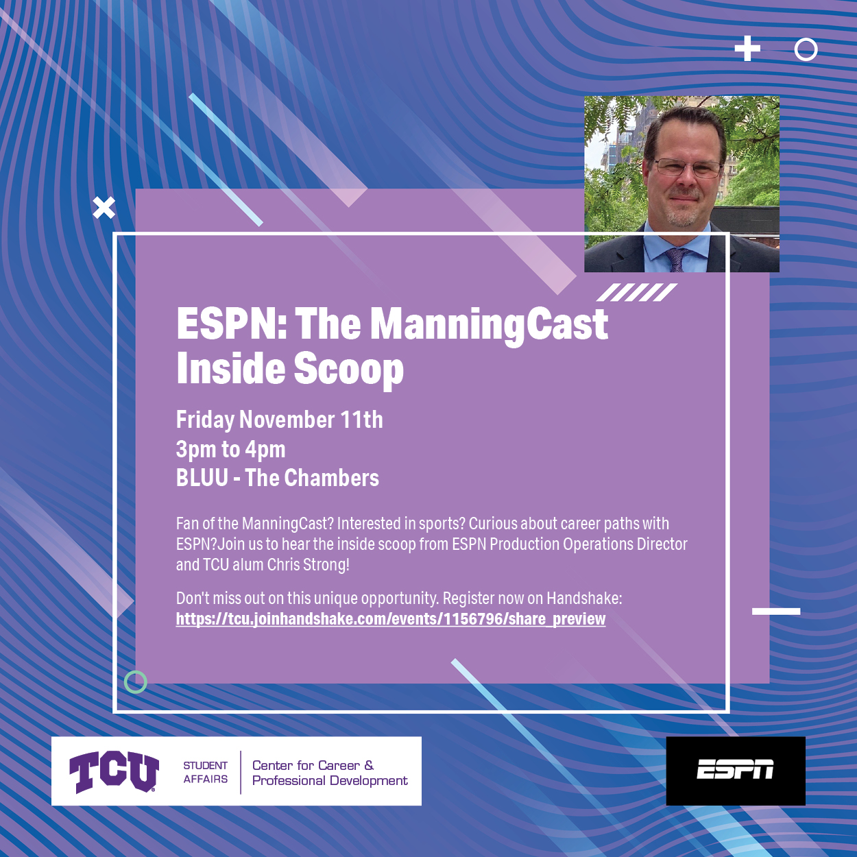 What2DoTCU ESPN Inside Scoop on the ManningCast featuring Alum and