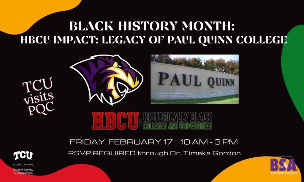 BHM 2023 - HBCU Impact (Paul Quinn Legacy) - Feb. 17