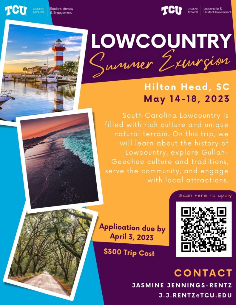 Lowcountry Summer Excursion Trip