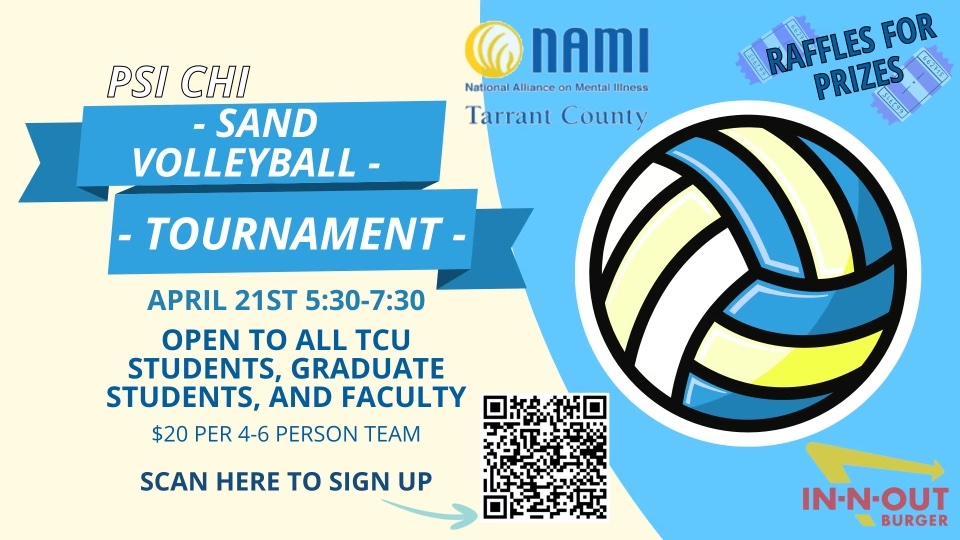 What2DoTCU Psi Chi Sand Volleyball Tourney