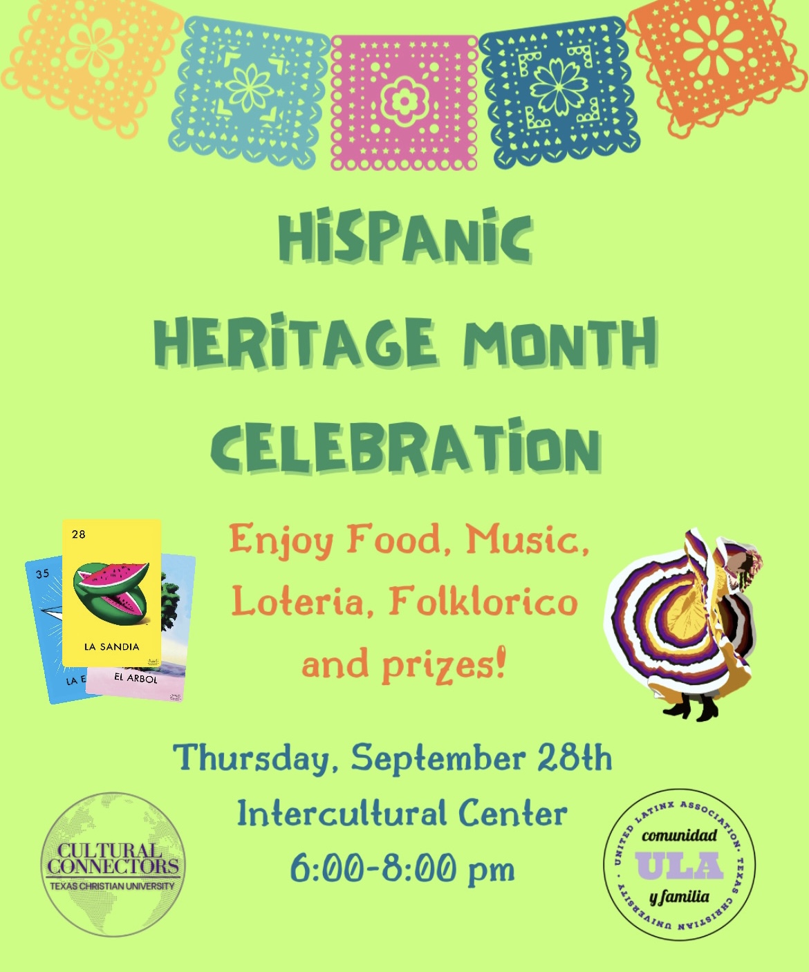 What2DoTCU National Hispanic Heritage Month