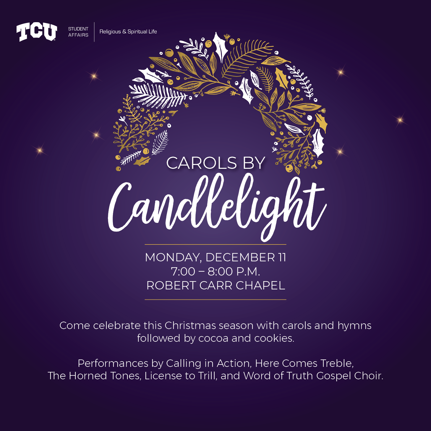 Carols by Candlelight-Social