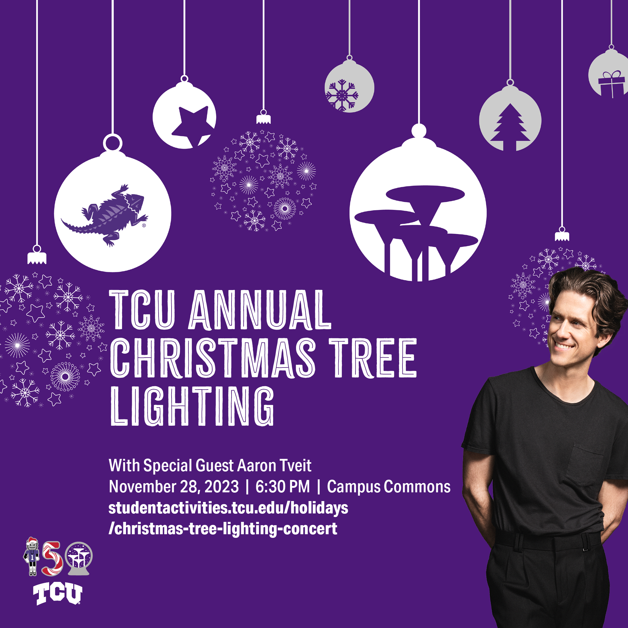 TCU Tree Lighting Social