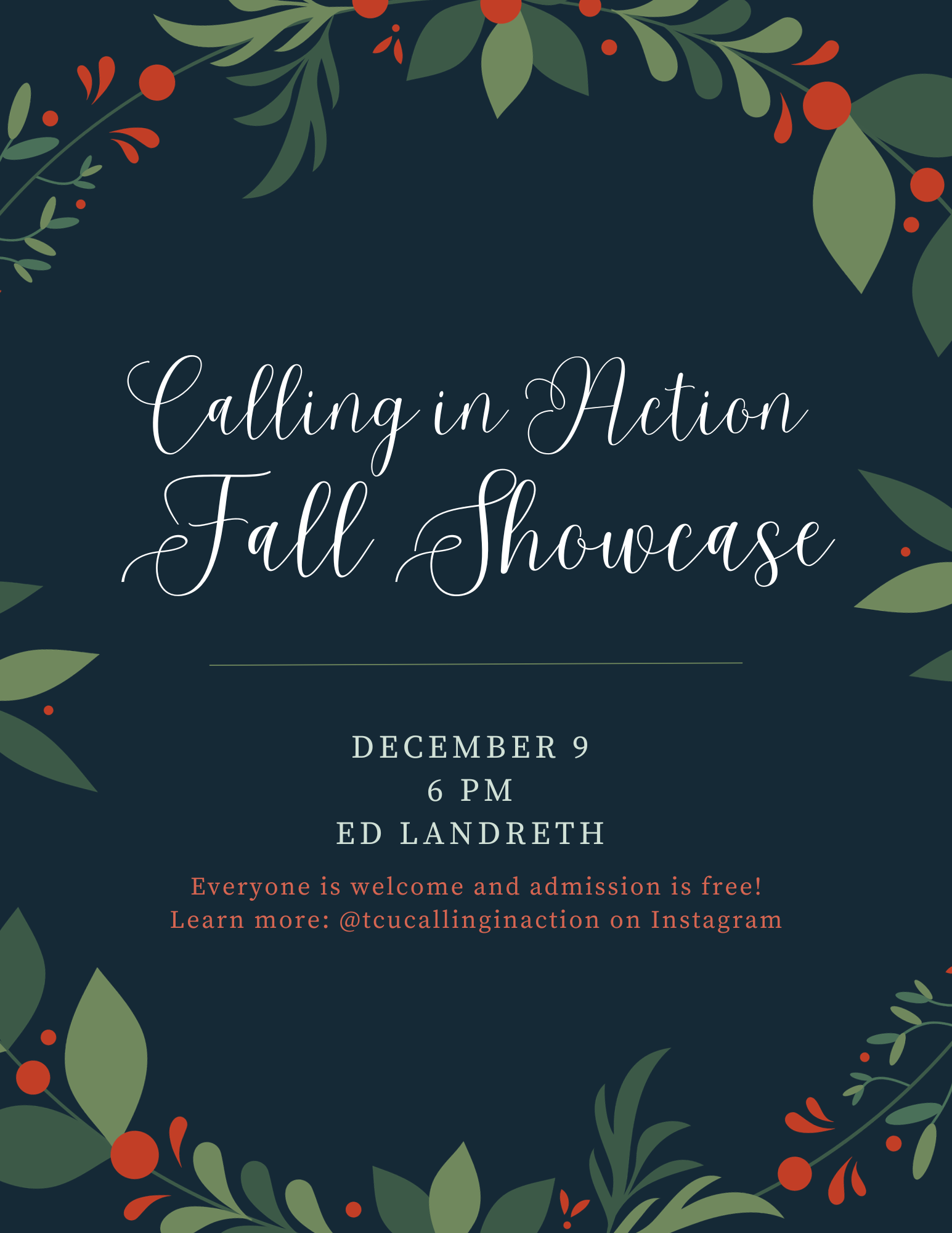 Calling in Action Fall Showcase-2