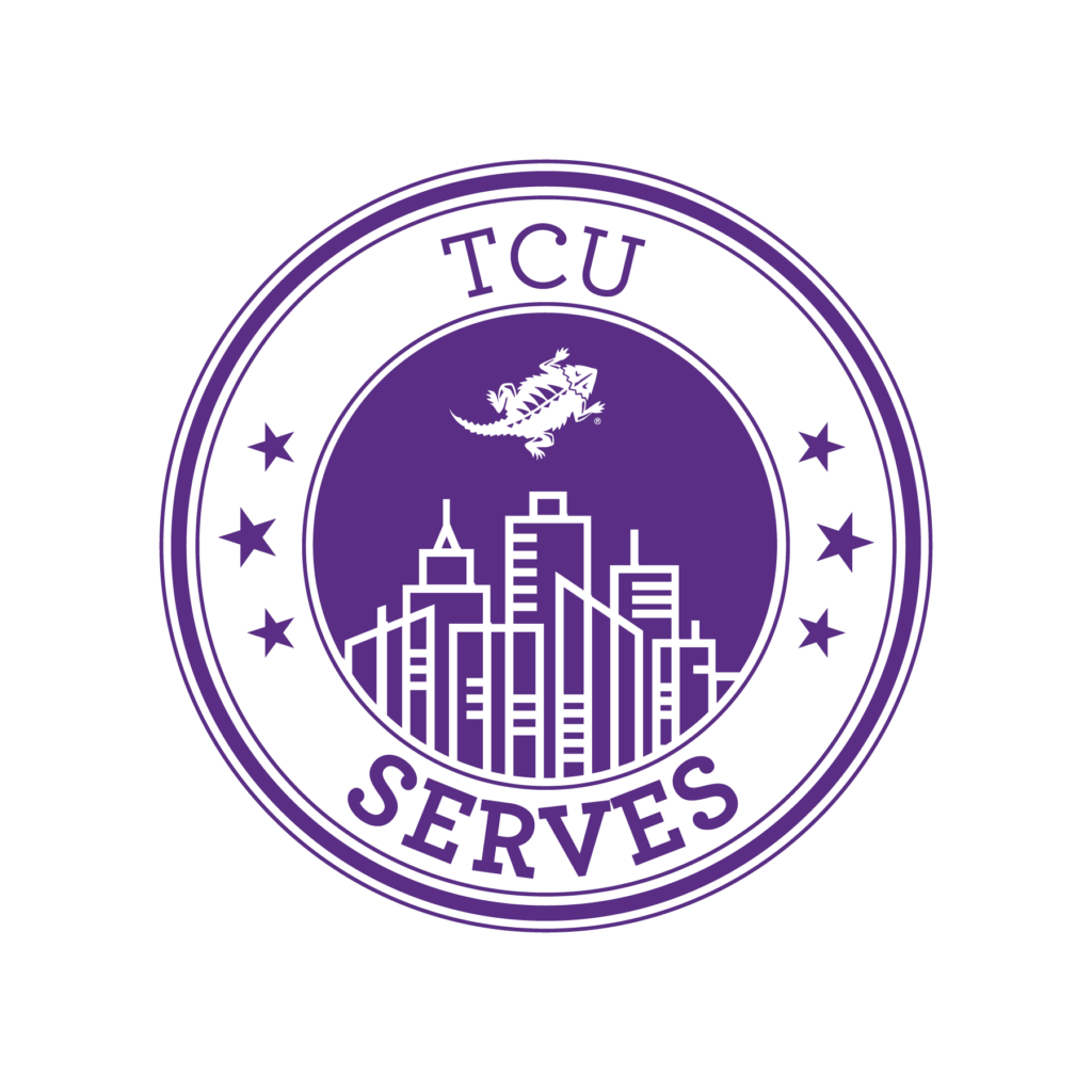 TCU Serves - Purple