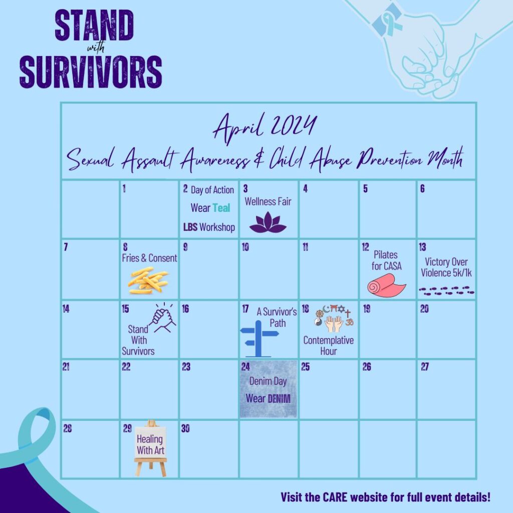 Stand With Survivors Graphic (Instagram Post)
