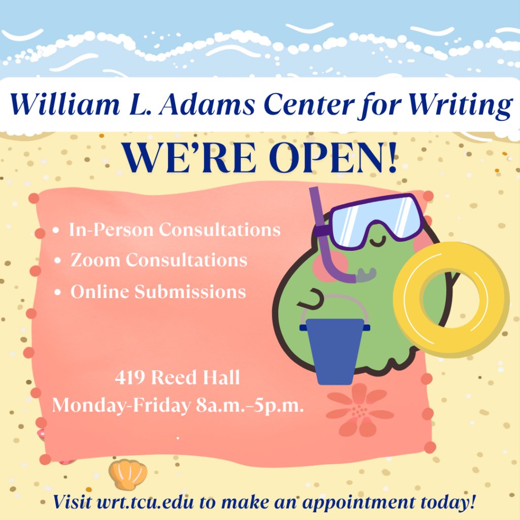 WE’RE OPEN!