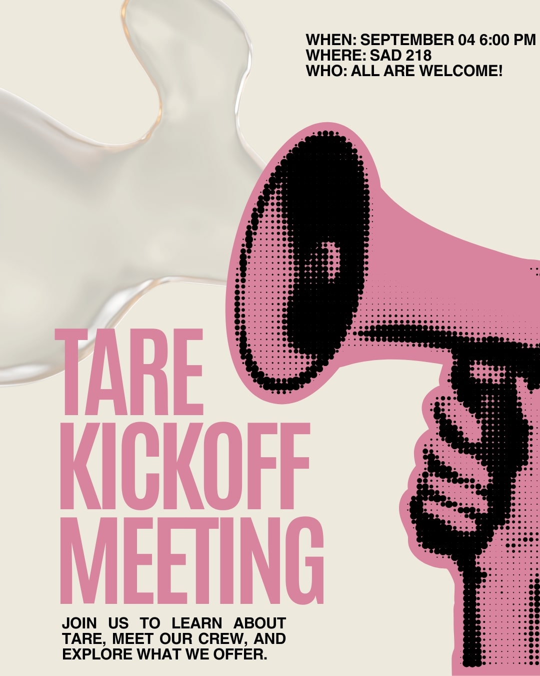 TARE KICKOFF MEETING FALL 2025
