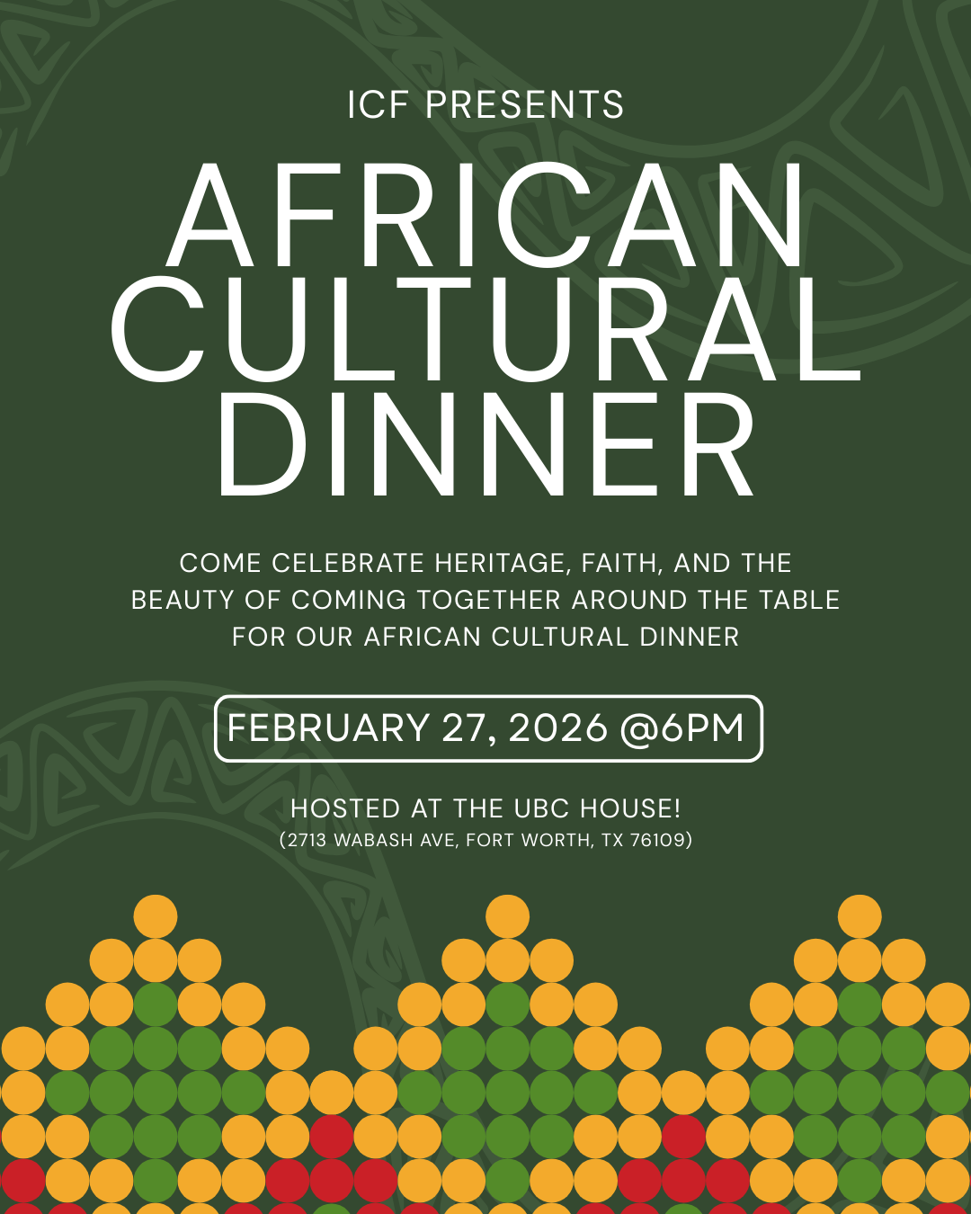 African Cultural Dinner1
