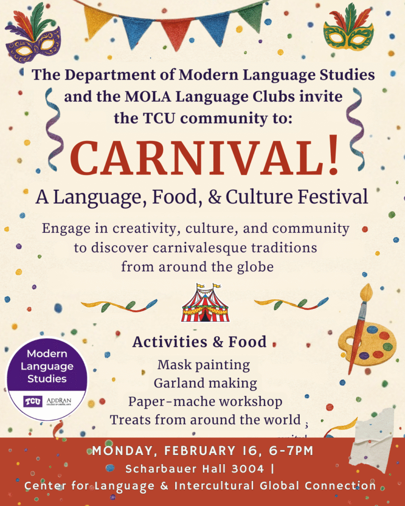 CARNIVAL! A Celebration of Language, Food &amp; Tradition