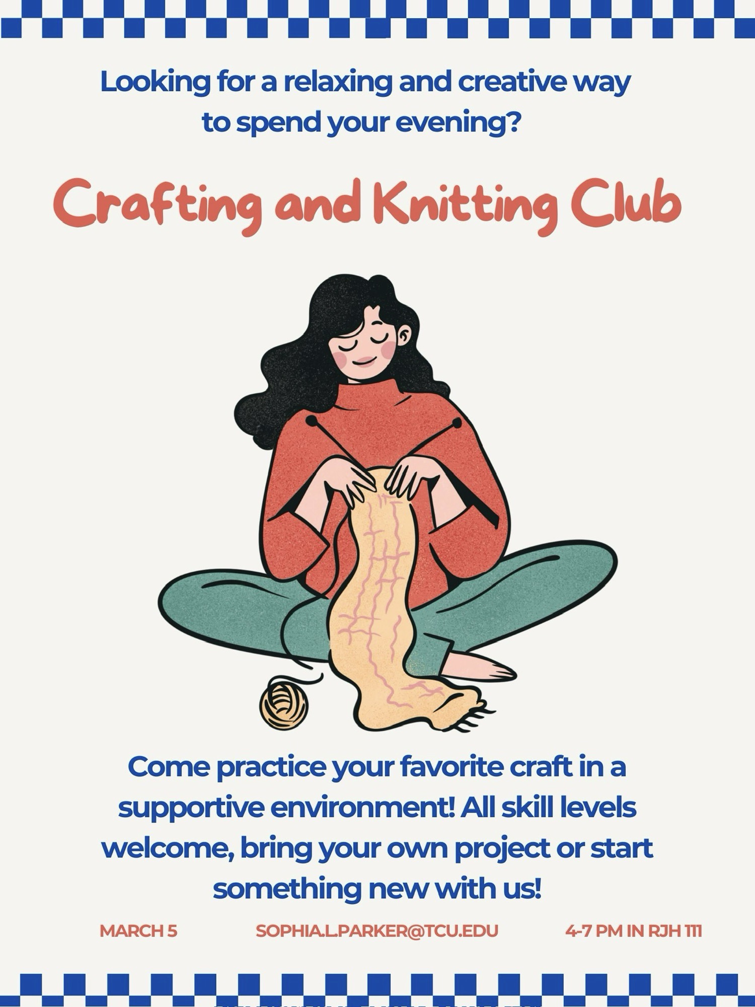 Crafting and Knitting Club - 1
