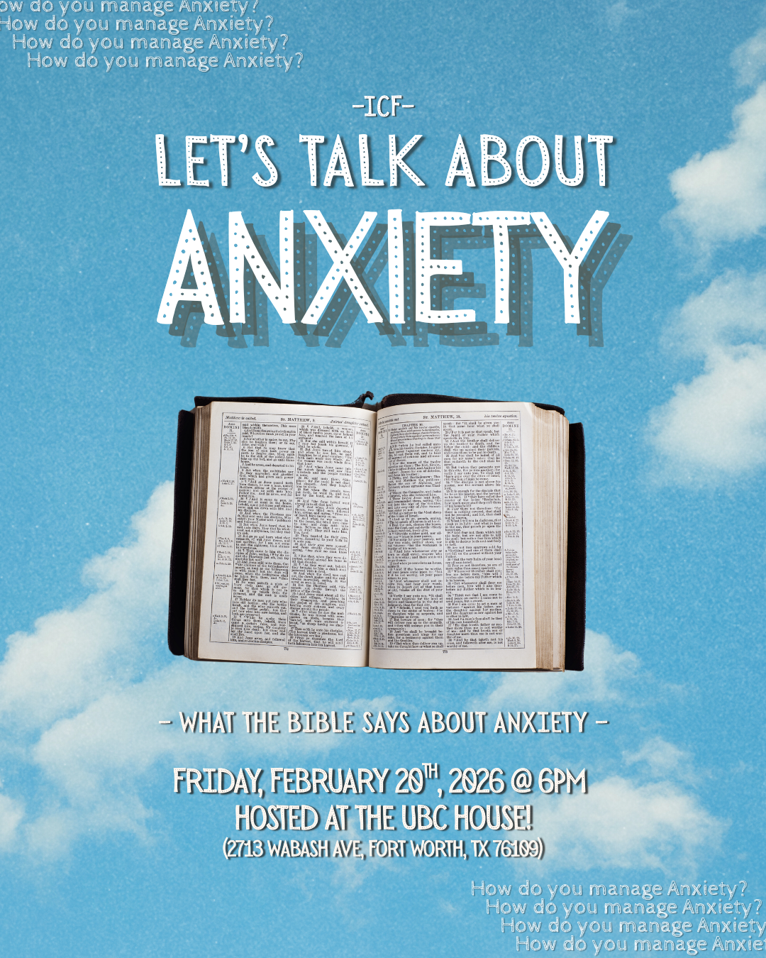 ICF - Anxiety Bible Study