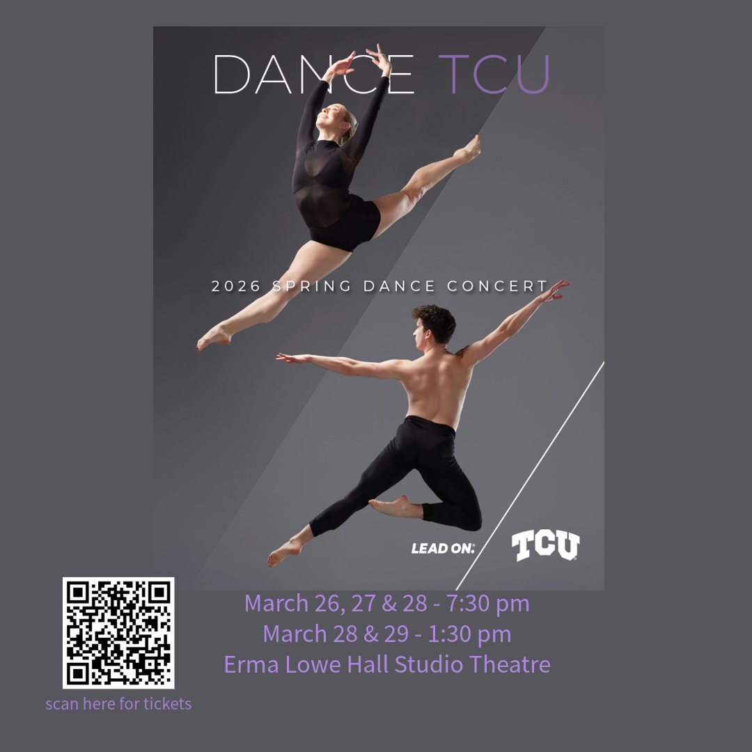 Digital Flyer DanceTCU Spring Concert