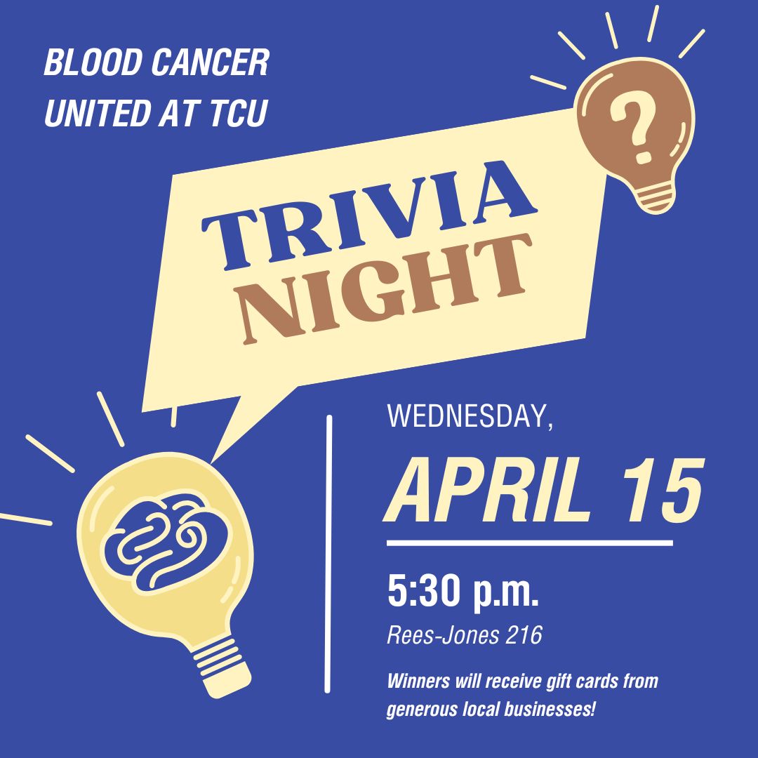 Blue Illustrated Trivia Games Instagram Post