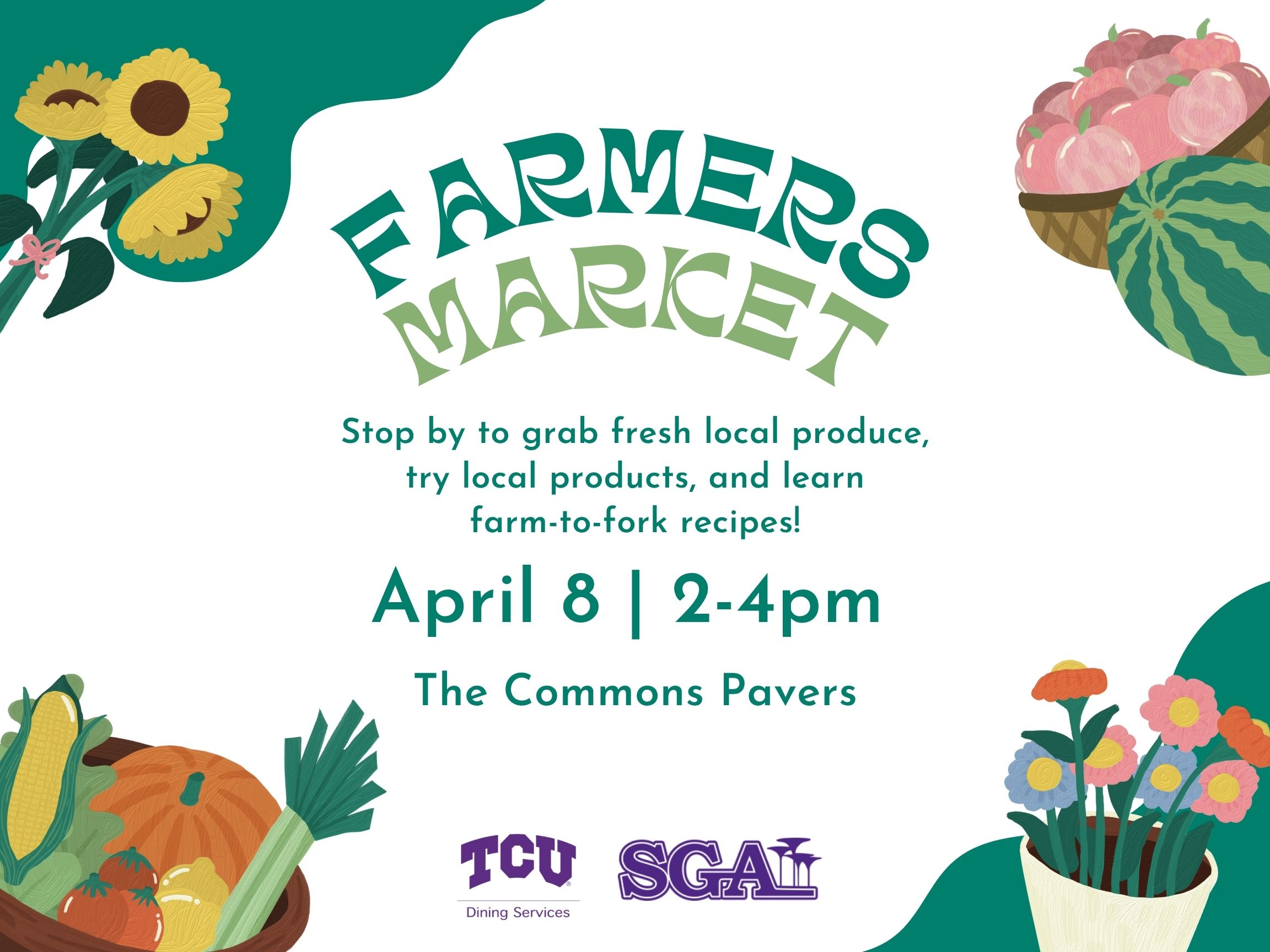 Farmers Market Yard Sign