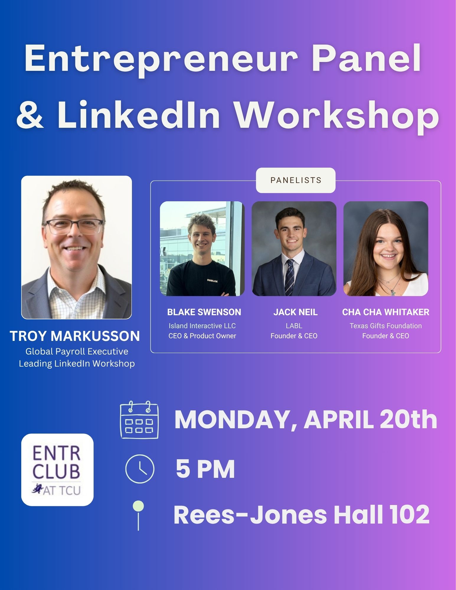 Speaker Panel Event Flyer (Real Estate Flyer)