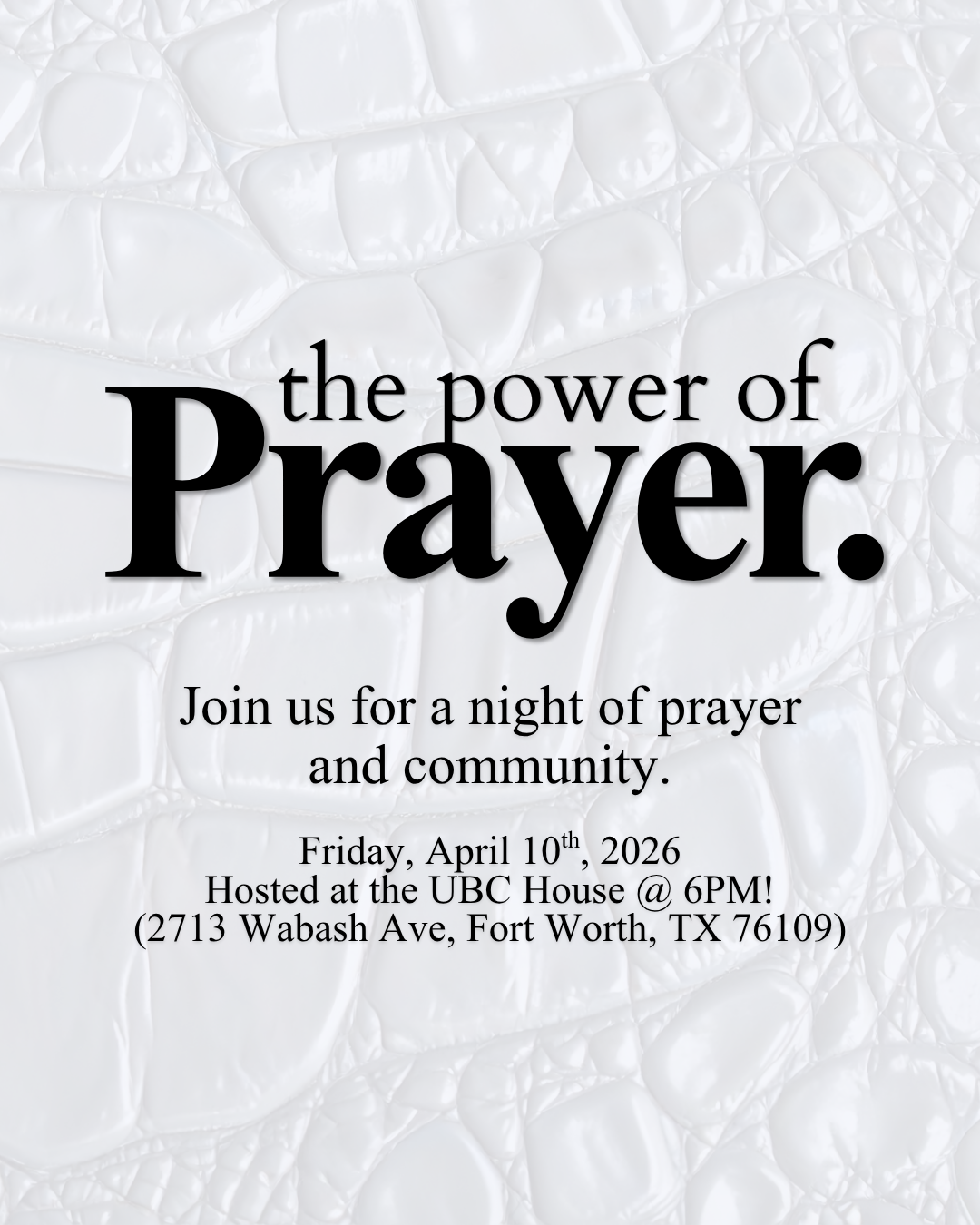 prayer night - 410