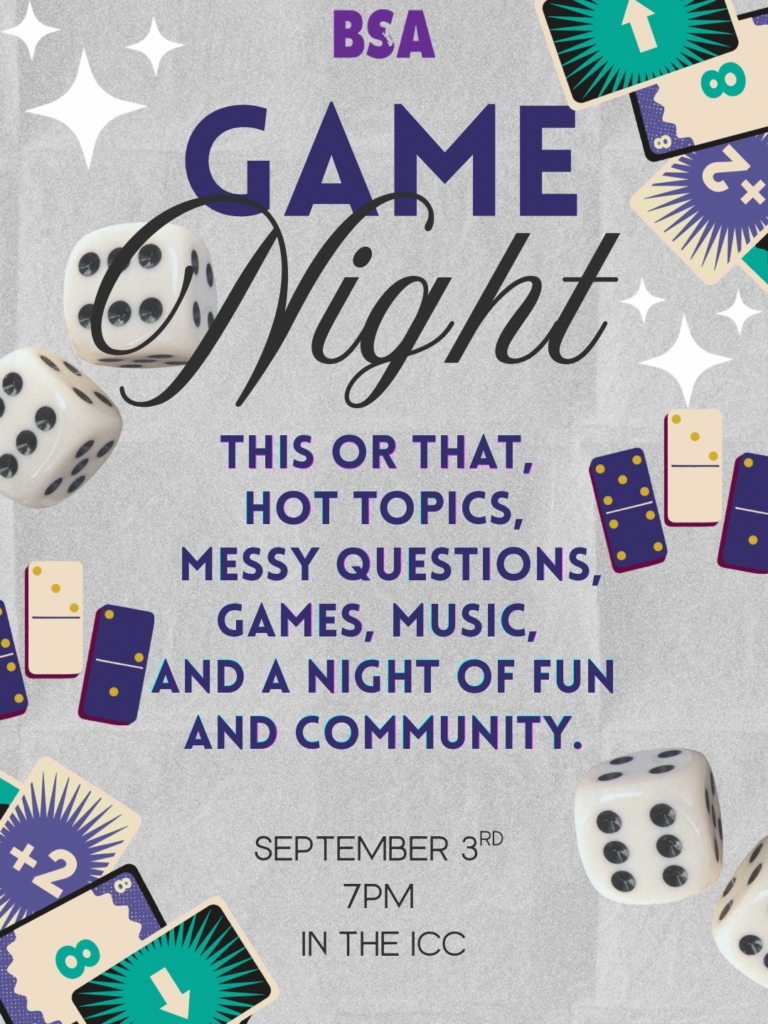 Black and White Modern Game Night Instagram Post